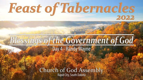 Blessings of the Government of God