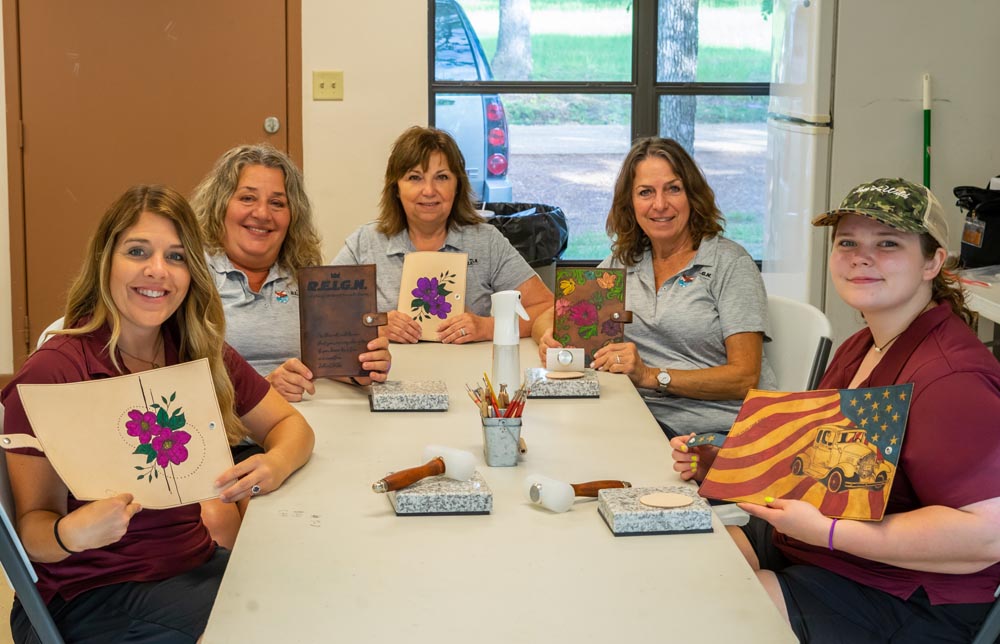 leatherwork_ CGA Camp REIGN